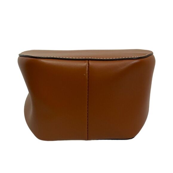 Staud Brown Leather Clutch - Picture 4 of 9
